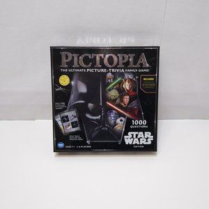 Pictopia STAR WARS Edition The Ultimate Picture-Trivia Family Game - COMPLETE